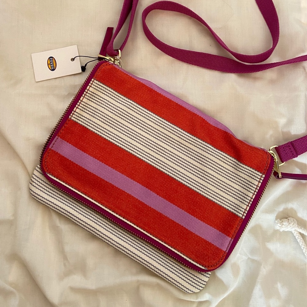 Fossil Keyper mini flap crossbody